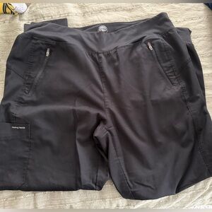 Healing Hands Black Scrub Trousers